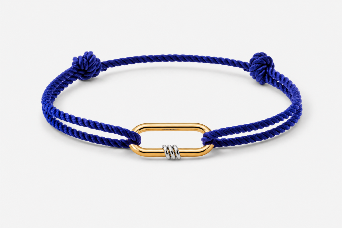 NEXUS Cord Bracelet — Lapis Blue