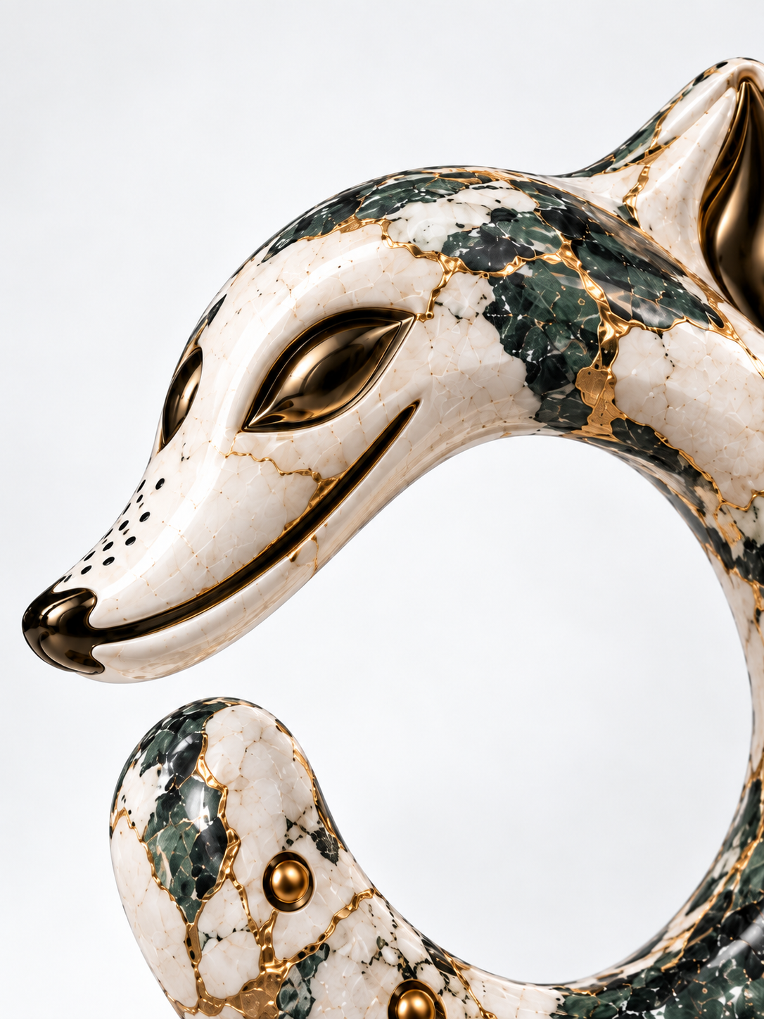 C-DRAGON MONUMENTS｜龙脉·万象 — Emerald Kintsugi