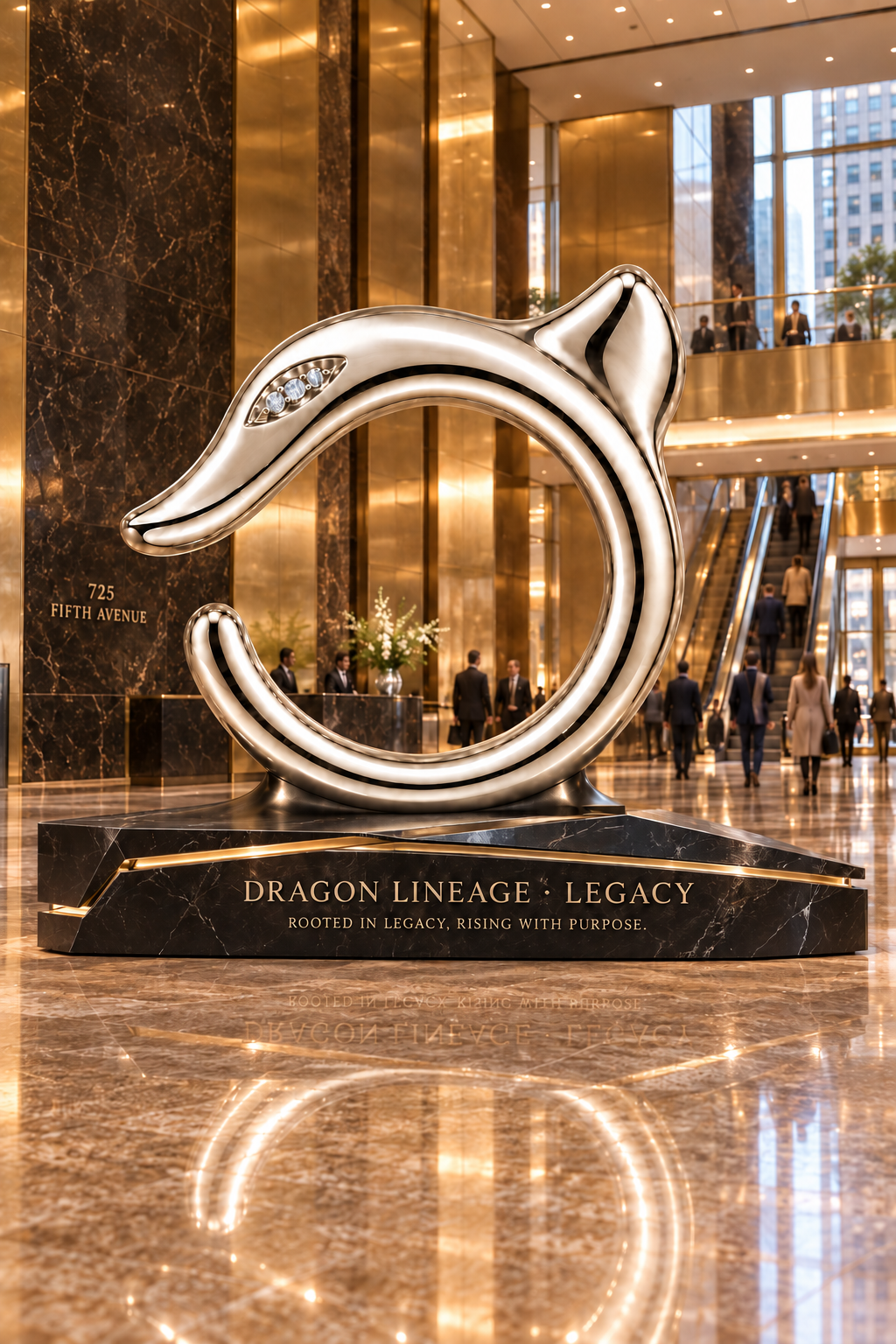 Dragon Sculpture — DRAGON LINEAGE · LEGACY
