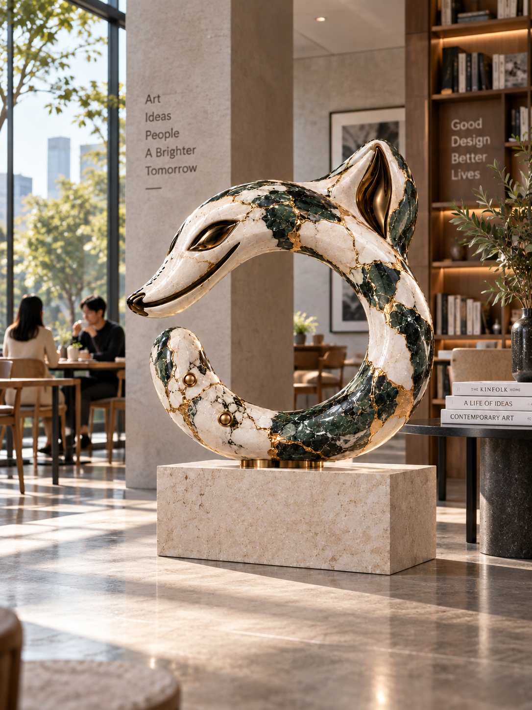 C-DRAGON MONUMENTS｜龙脉·万象 — Emerald Kintsugi