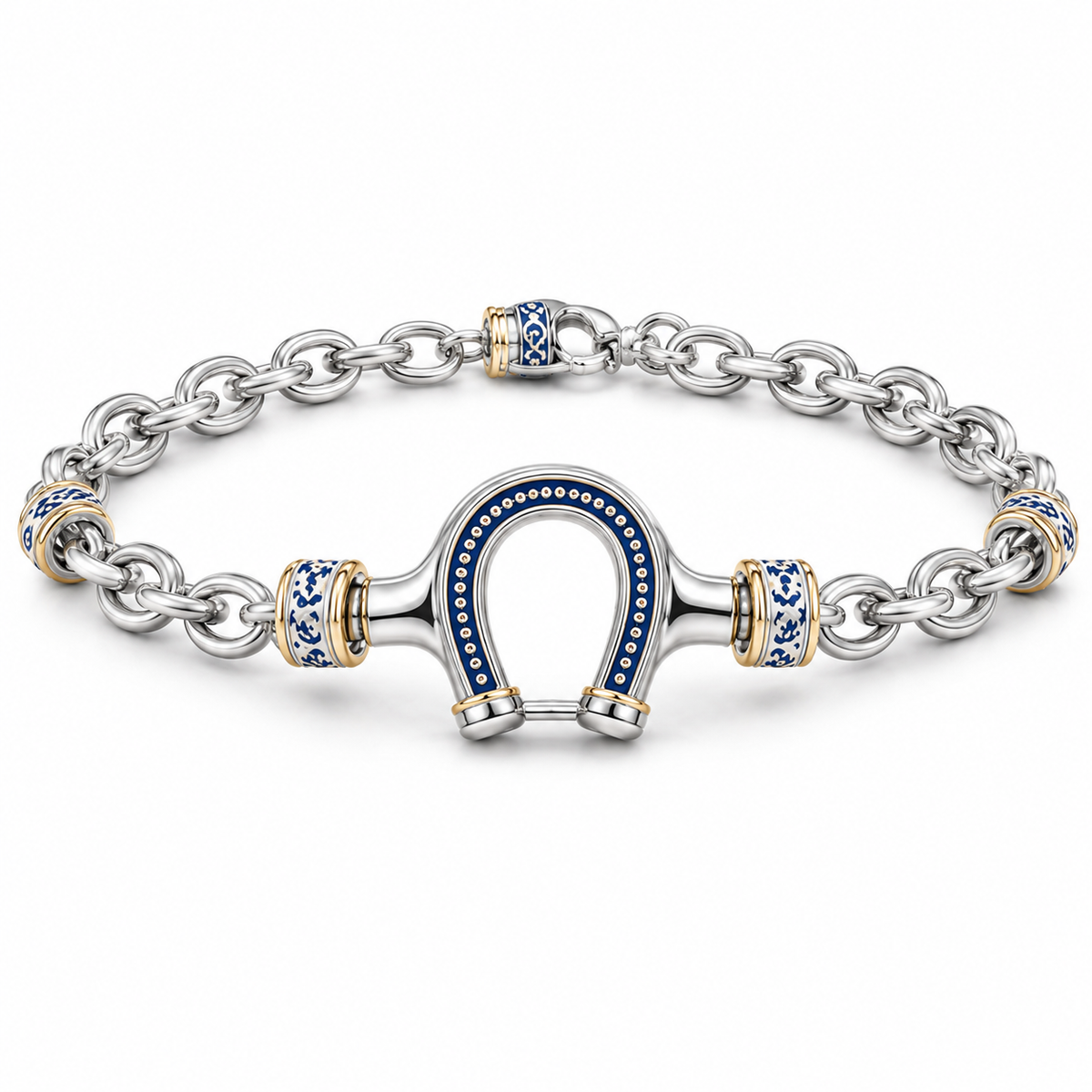 VESPERON NUMEN FLORA Enamel Chain Bracelet