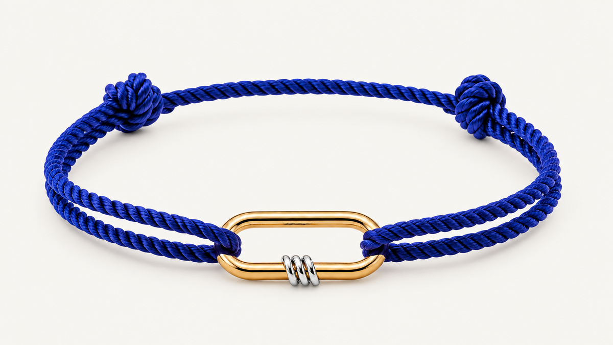 NEXUS Cord Bracelet — Lapis Blue