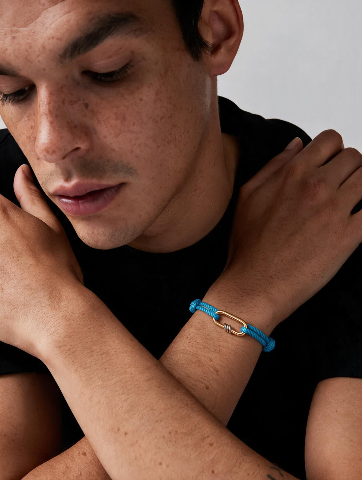 NEXUS Cord Bracelet — Aegean Aqua