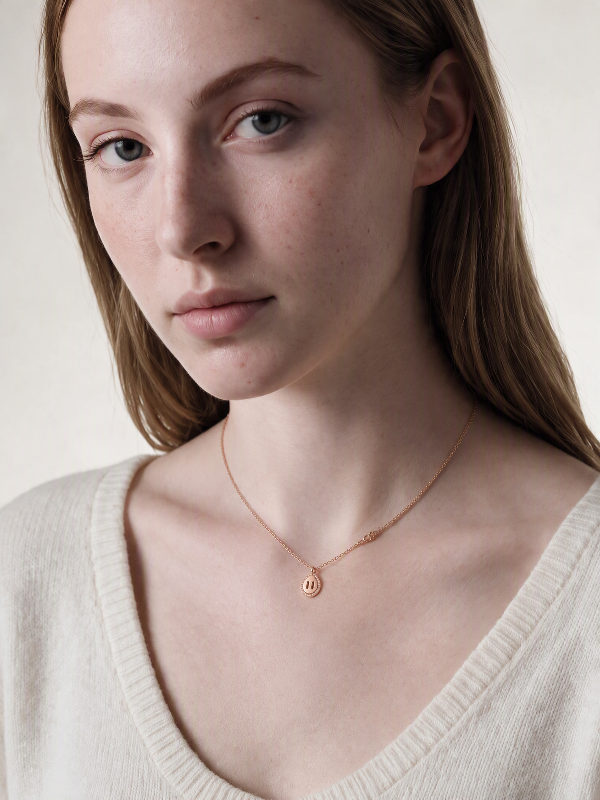 Venustas Gemina Signature Pavé Necklace