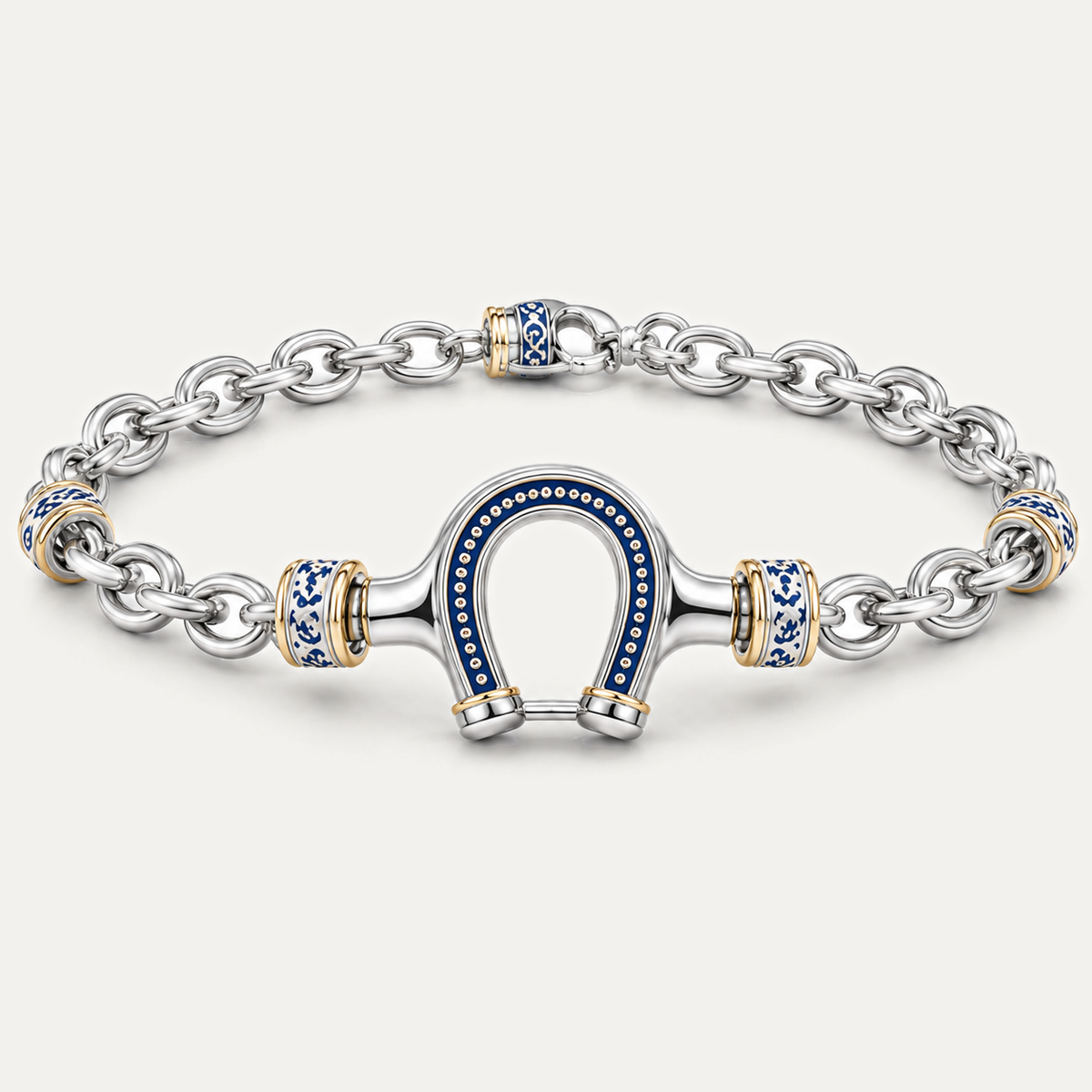 VESPERON NUMEN FLORA Enamel Chain Bracelet